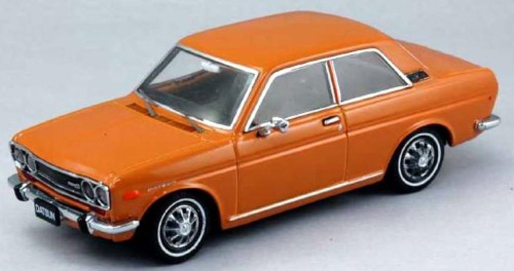 Tomica Ebro Selection DATSUN 510 2Dooe Sedan Brown Mr. K's