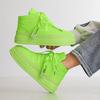 Fashion Green Designer Mens Sneakers Autumn Casual Sports Skateboard Shoes For Men High top White Sneaker Platform Footwear Male