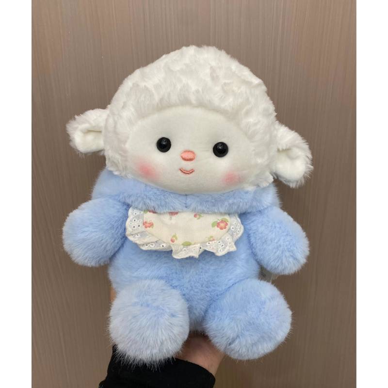 Cute Lamb Plush Doll With Sleep Hat For Kids And Baby Bedtime Comfort