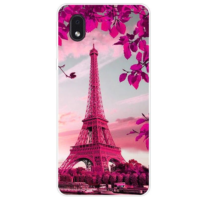 For Samsung Galaxy M01 A01 Case For Samsung Galaxy M01 Core Soft Case Cover M 01 A01 Core Fashion Protect Black Silicone Cover