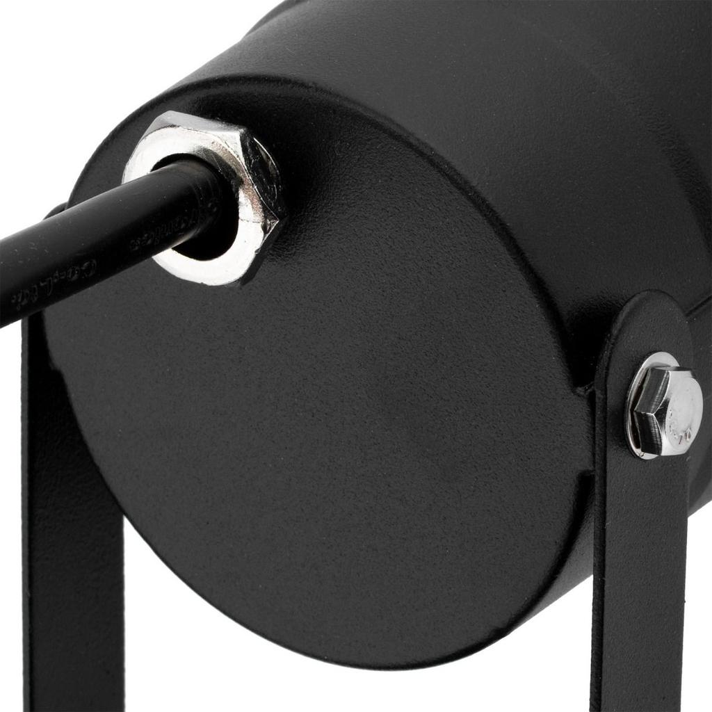 Led Garden Lamp Gu10 Ip65 Waterproof Black With Cable