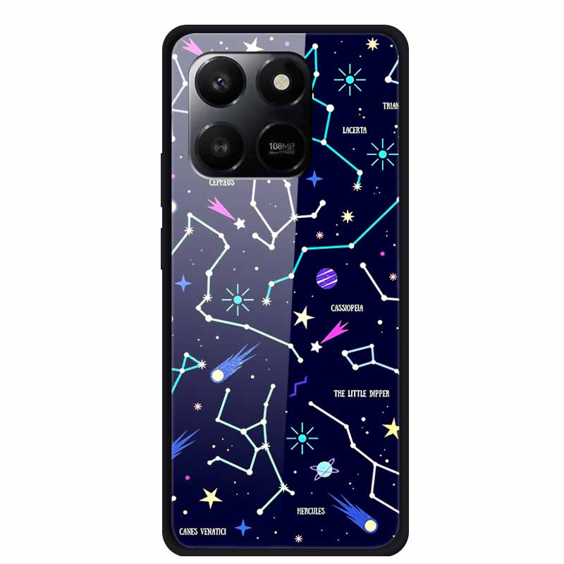 6.77" Glass Back Cover For Honor 400 Smart X7d 2025 Case Tempered Glass Case For Honor Play 10T 5G Case Protective Fundas Shells