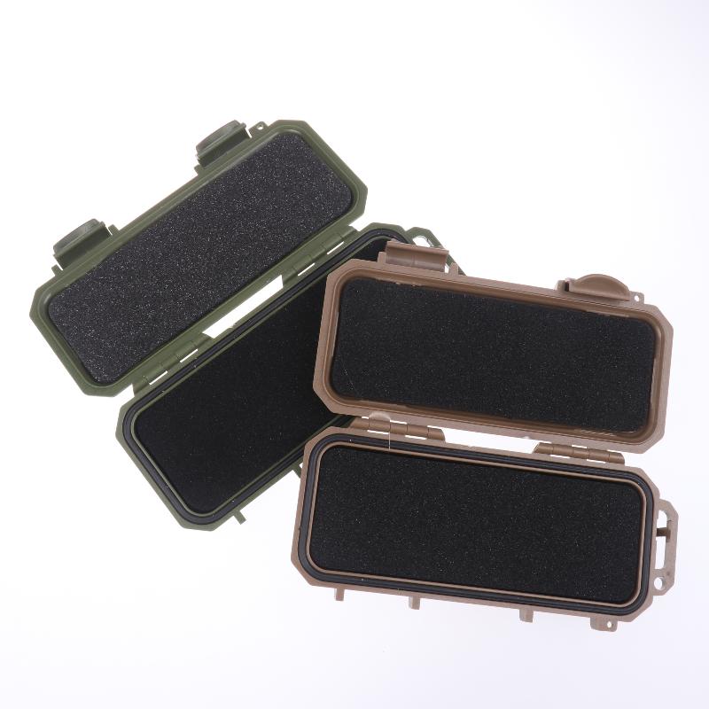 Folding Knife Storage Box Durable Shockproof Camping Box Sealed Carry Box Wear Resistant Sealed Storage Box Equipment Dry Box