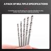 Mini High Speed Steel Twist Drill Bit Set Micro HSS Drill Bit Set with Case