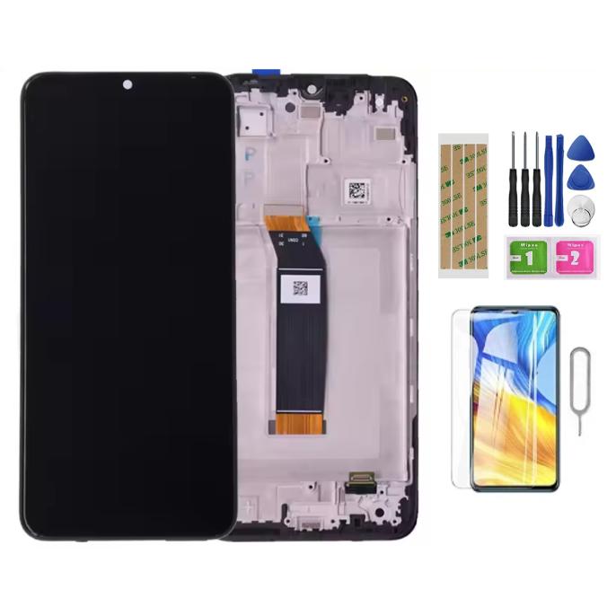 

Для POCO M4 5G POCO M5 ЖК-дисплей с сенсорным экраном стеклянная панель в сборе чёрный