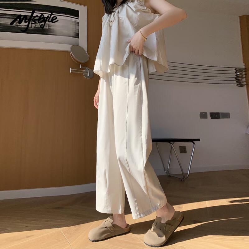 

MJ STYLE Women s Summer High-Waist Harem Pants XL