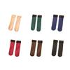 12Pairs Simple Thicken Warm Socks Thicker Winter Socks Women Basic Thermal Mid Length Socks  Hosiery