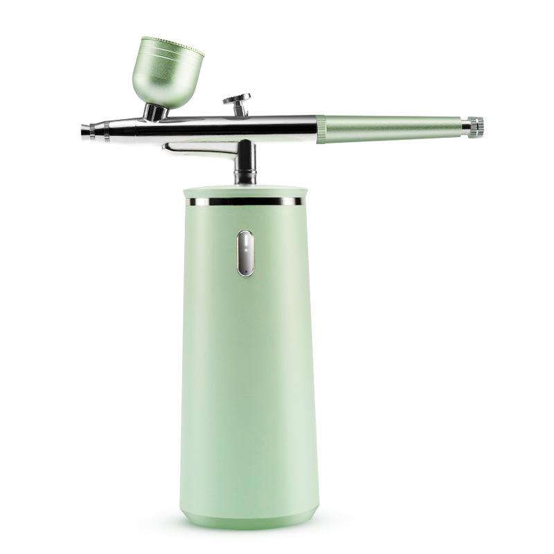 

Кислородный инъектор для лица Специальный увлажняющий прибор Нано-спрей Бьюти-инструмент Кислородный инъектор Бьюти-увлажняющий инструмент зелёный