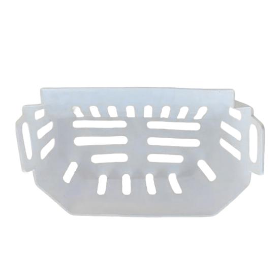 Cestello per Ghiaccio di Ricambio per Macchine del Ghiaccio Serie HZB Design a Lamelle Ventilate Vassoio Ghiaccio Mantiene il Ghiaccio Asciutto e Fresco Installazione Senza Attrezzi Plastica per Uso Alimentare