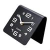 Acrylic Desk Clock with Quiet Timekeeping, Freestanding Tabletop Design, Large Arabic Numeral Display for Bedsides or Y5GB