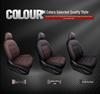Yue Four Seasons Universal Car Seat Cover, Full Surround, Wear-Resistant, Five-Seat Leather