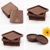 Resistant Universal Tea Walnut Wood Tableware Wooden Coasters Bowl mat Placemats Cup Pad Dish Pad