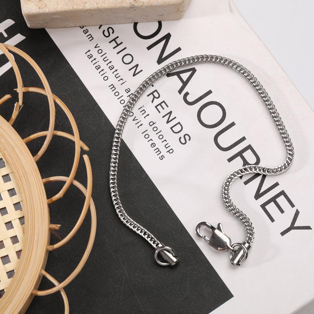 Unisex Snake Bone Bracelet: Stylish, Versatile Titanium Steel Jewelry