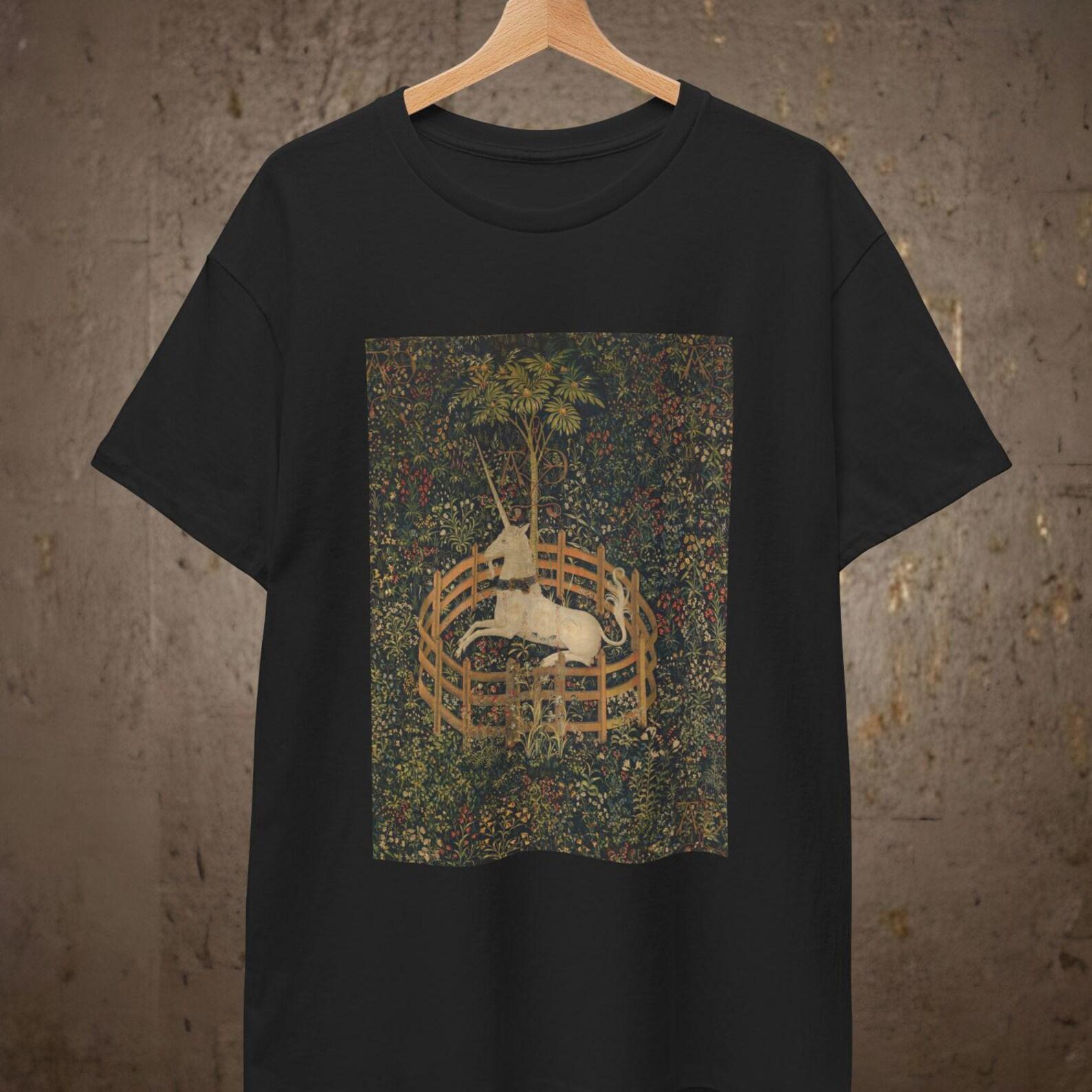 Unicorn in Captivity T shirt | Fine ArT shirt M