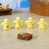 Cute Micro-landscape, Yellow Cream, Cute Chef, Puppy, Diy Home Decorations, Hair Clips, Doll House, Small Ornaments