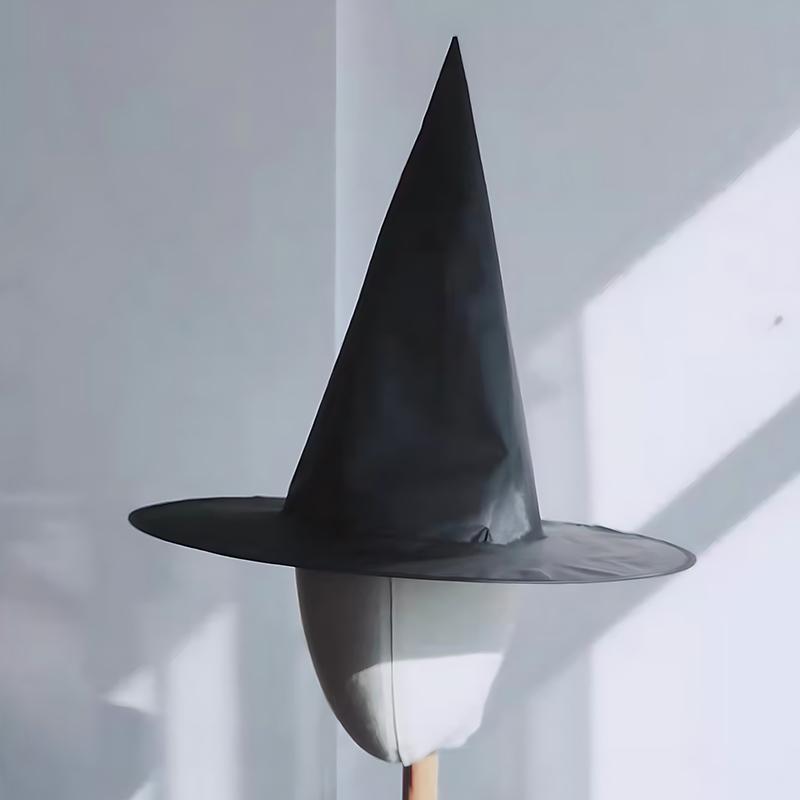 Halloween Hat Witch Wizard Black Hat S/L 2 Sizes Available Home Courtyard Decoration Masquerade Halloween Costume Party Prop ZYF