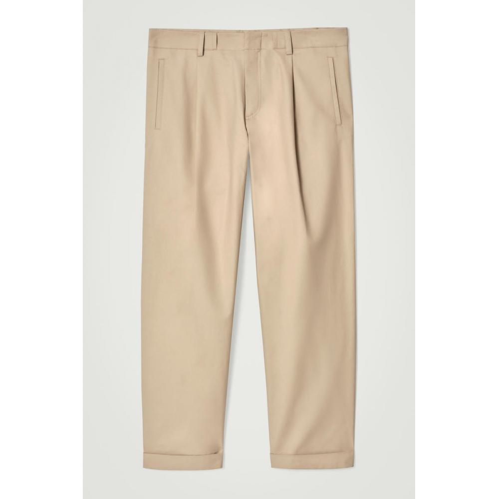 COS Japan Tapered Cotton Turn Up Pants