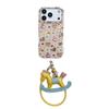 Colorful Star Wooden Horse Case for iPhone 17/16 Pro Max/15/14 - New Model for Women