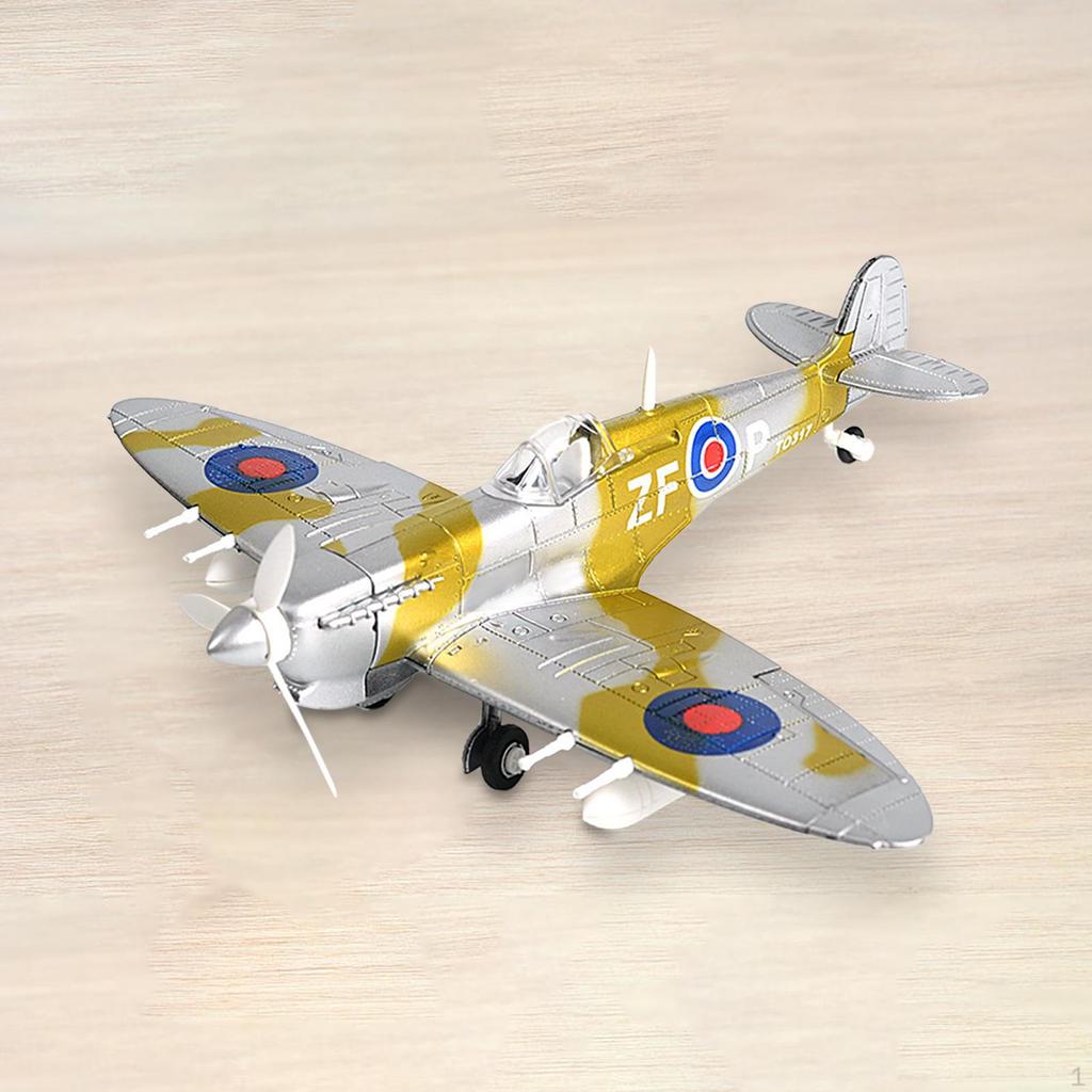 1:48 Building Kits Airplane Model Desk Decoration Educational Boy Toy Ornament Assemble DIY Plane 3D