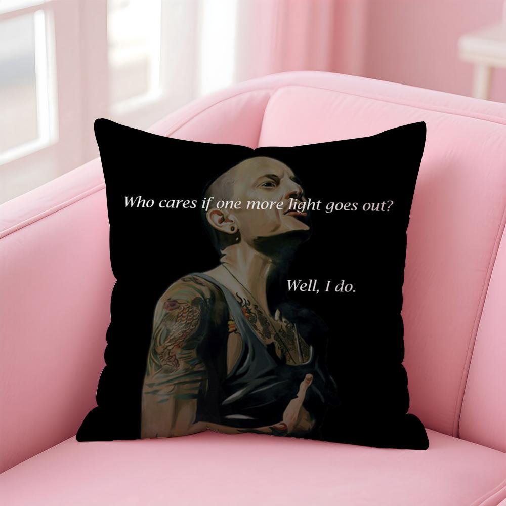 Singer C-Chester Benningtons Cushion Cover Comfortable Reversible Pillow Cover Ideal For Car Sofa Bedroom & Beyond