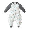2024 Bamboo Cotton Baby Sleeping Bag - Four-Layer, Footed, for Spring/Autumn, Anti-Kick Blanket for Kindergarten and Air-Conditioned Rooms