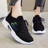 Jinshiyuan | Shoes Women's Shoes Breathable Sneakers Fashion Platform Running Shoes Flying Weaving Light Mouth Mesh Shoes