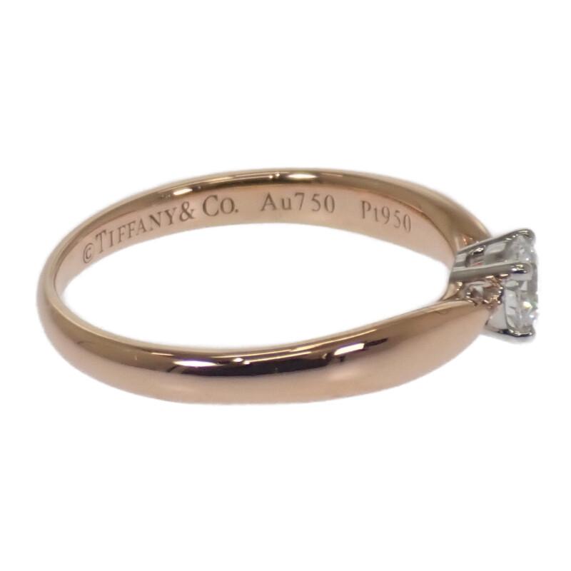 TIFFANY&Co.  #9(JP Size) Ring K18 Pink Gold/Pt950Platinum Women