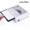 1Pc Nail Dust Collector Filter Manicure Machine Original Accessories Screen Plate Suction Nail Art Drill Filters