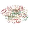 100pcs Large Paper Clips 2in Colorful Slip Resistance Rust Prevention Metallic Cute Paper Clips for 