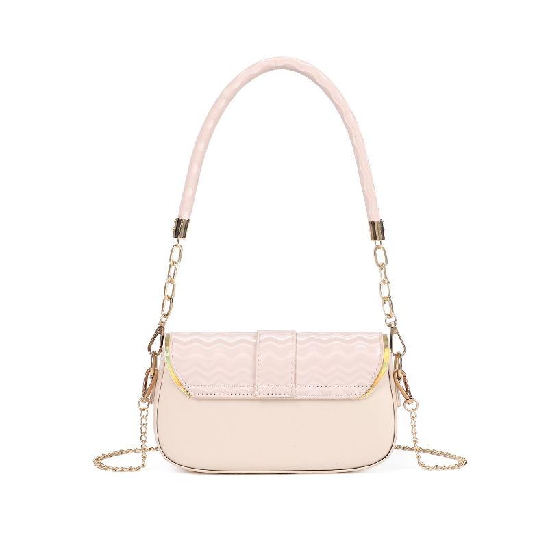 High-end Style Small Square Clutch Bag with Shoulder Strap and Small Side Pocket Accessory for The Underarm Area