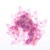 50Pcs 3D Organza Fabric Butterfly Appliques Gradient Color Double-Layer Simulation Mesh Butterfly Patch Translucent