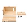 Manual Label Position Stand High Efficiency Solid Wood Label Stand Work Aid for Tabletop