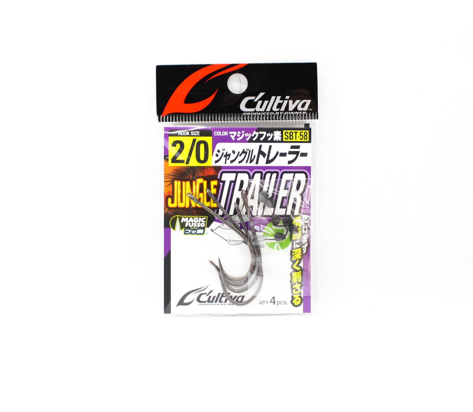 

Owner SBT-58 Trailer Hook Jungle Size 2/0 (7085)