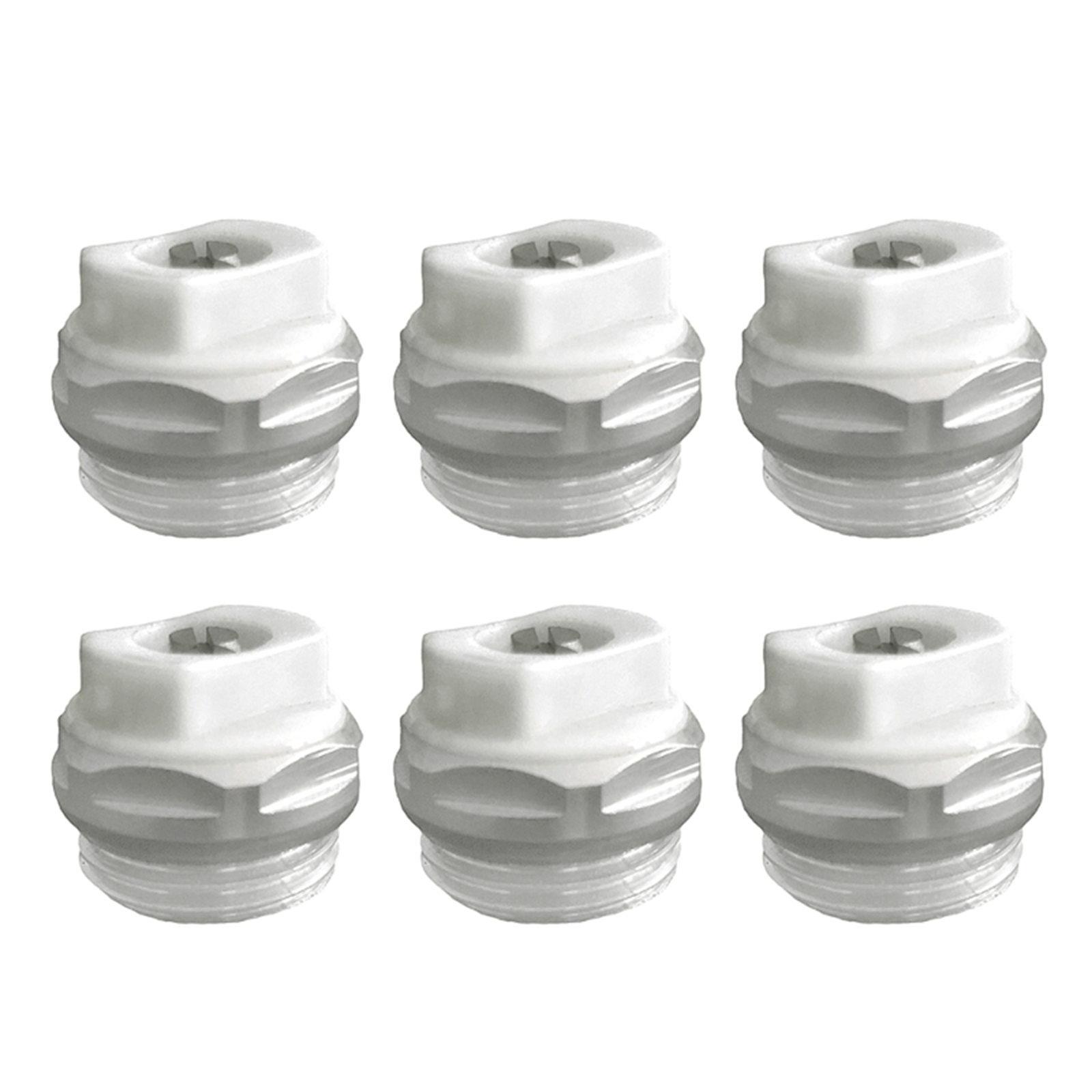 

6Pcs Radiator Air Release Valves Replacement 3/8Inch Air Vent Radiator Bleed Valves Self Sealing Radiator Bleed Valves 1
