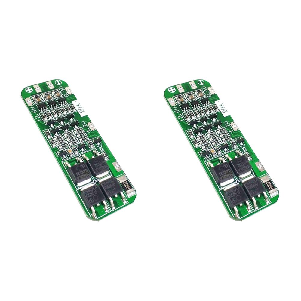 100-1pcs 3S 20A Li-ion Lithium Battery 18650 Charger PCB BMS Protection Board For Drill Motor 12.6V Lipo Cell Module 59x20x4mm