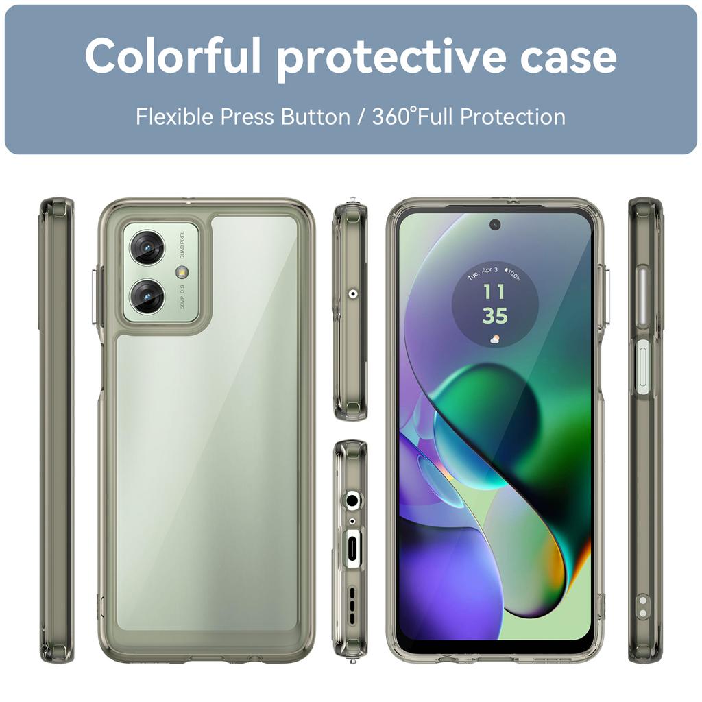 For Motorola Moto G54 5G TPU+Acrylic Case Clear Back Phone Cover