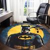 1pc Batman Moon Office Round Area Rug, Under Office Chairs Bedroom Living Room Home Decor, Room Deco, Available in Various Sizes