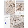 Decorative Square Woven Tissue Box Cover, Macrame Tissue Holder, Fits Most Square Size Tissues, Elegant Design