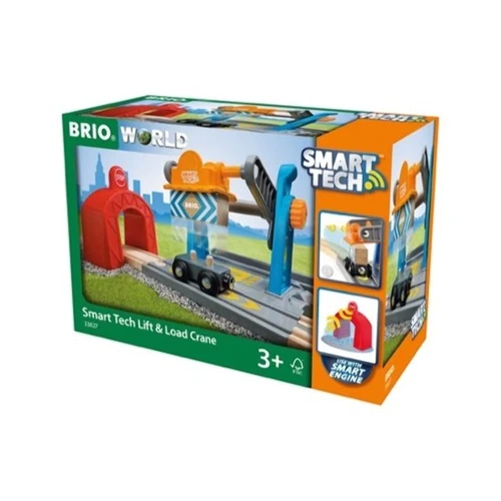 BRIO BRIO WORLD Smart Tech Lift Load Crane 33827 Thu 33827 &