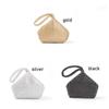 Fashion Gift Party Wedding Prom Pouch Diamant Evening Bag Triangle Clutch Purse Crystal Bag