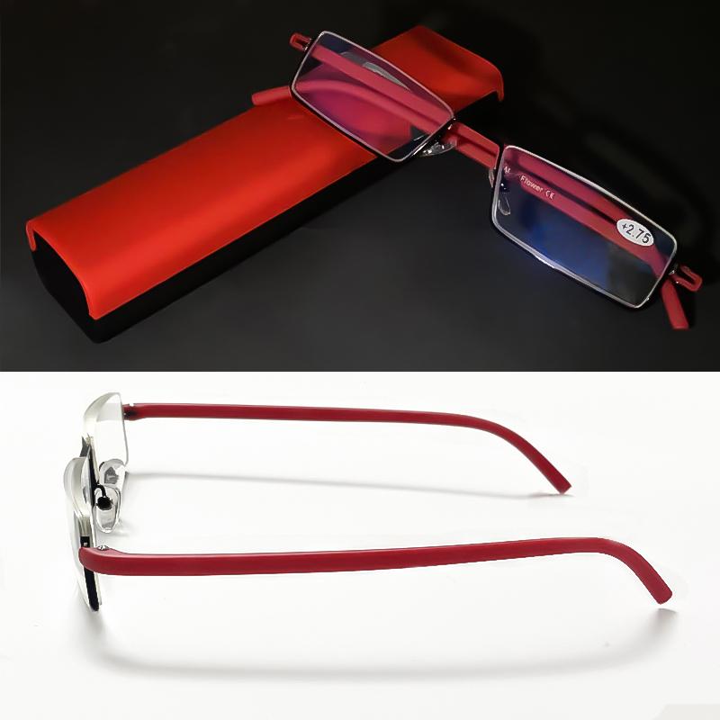 

May Flower TR90 Декоративные очки без диоптрий Нулевые мужские очки Блокировка синего света Очки для чтения для мужчин +1.25 +1.75 +2.25 +2.75 +350 красный