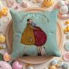 Cartoon SSam TToft Pillow Case Soft Plush Fabric DoubleSided Printed Cushion Cover Warm Winter Sofa Pillow Case