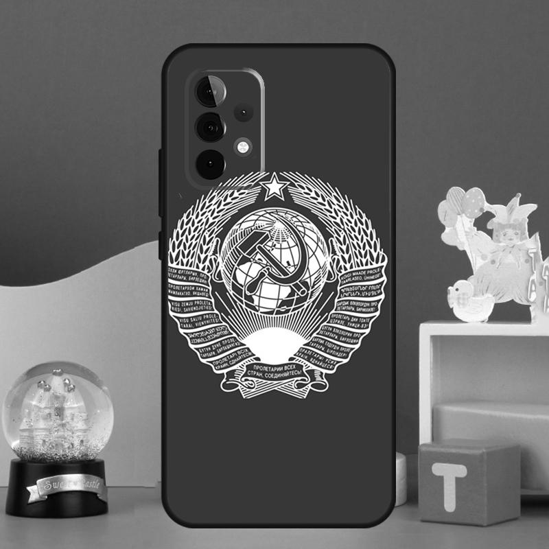 

Soviet Union USSR Flag Case For Samsung Galaxy A54 A34 A14 A15 A35 A55 A16 A26 A36 A56 A52 A12 A32 A13 A33 A53 A17 Samsung A32 4G