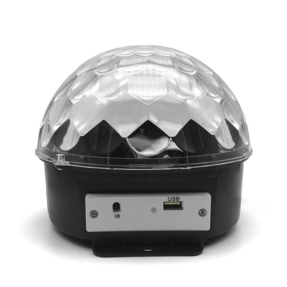 LED Remote Control U Disk Crystal Magic Ball Stage Light