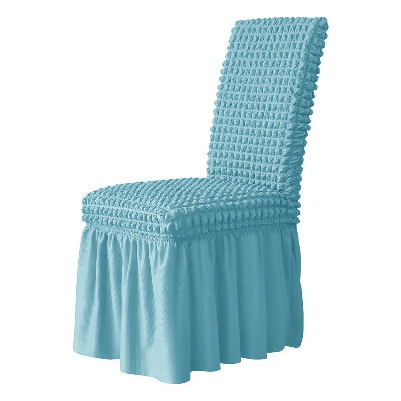 

Thickened Bubble Yarn Chair Furniture Cover for Home Use Hotel Restaurant Dining Seat Stool Dust Resist Cover for All Seasons 38*38*4 cm