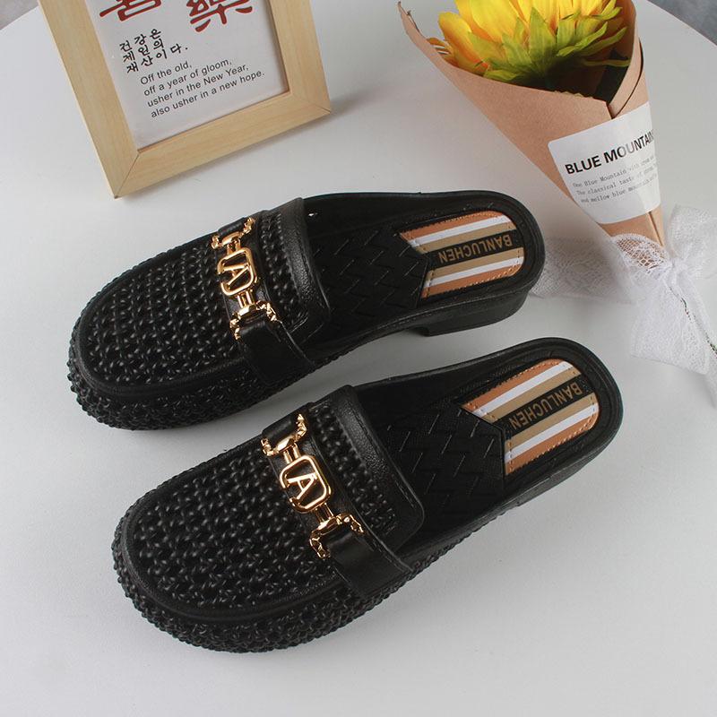 

Женские закрытые клоги-мюли, удобные женские туфли-мюли и клоги, летние шлепанцы, уличные пляжные сандалии-слайдеры, быстросохнущая обувь для воды 36