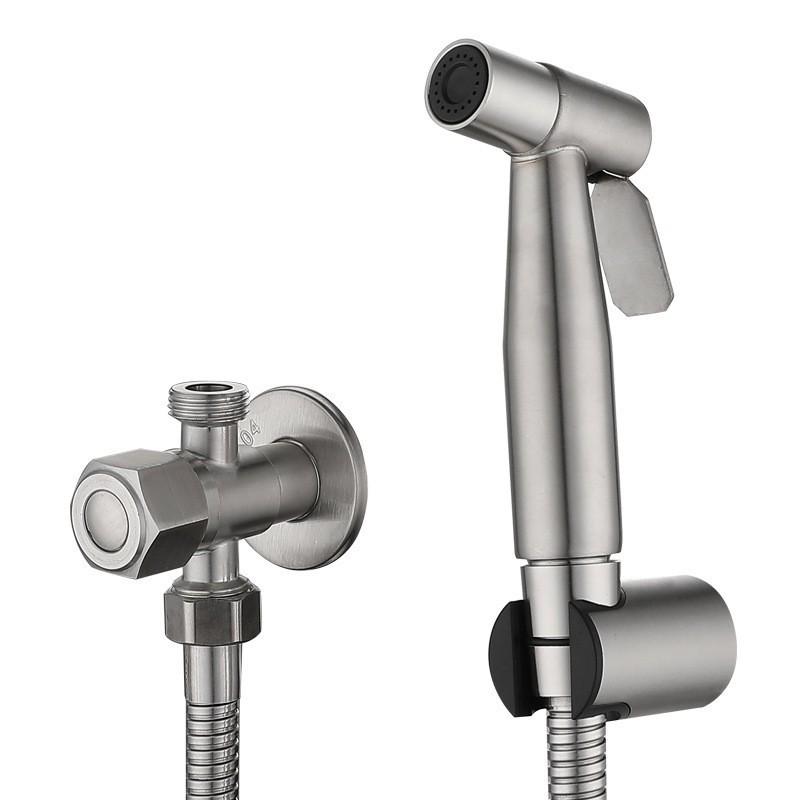 US Standard Toilet Bidet Spray Gun Set with 7/8 Diverter - Popular Toilet Companion.