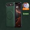 Wireless Charging Magnetic Case for Vivo X300 FE Protective Cover PU Leather Hard Back Shell Coque