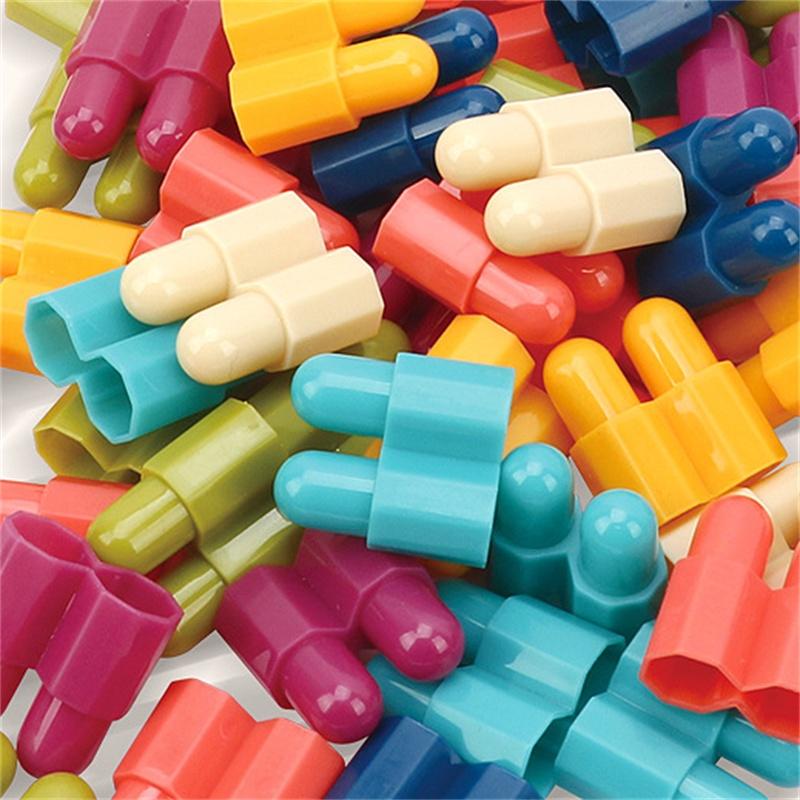 Bullet Building Pellet Blocks Toy Diy Assembling Toys Early Education Gift Kids