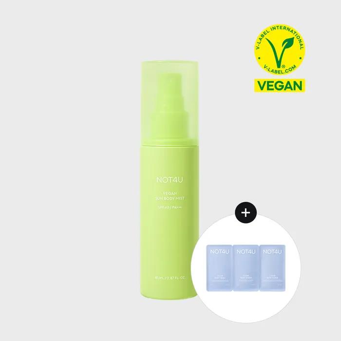 Brume corporelle solaire végétalienne 85 ml